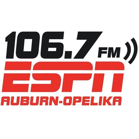 auburn al radio stations|106.7 espn auburn radio.